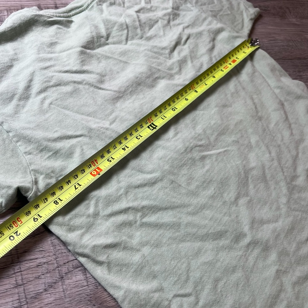 Guess T-Shirt Mens 1 Sage Green 1995 Vintage‎ Floral Graphic USA Made T8008 - Picture 6 of 8